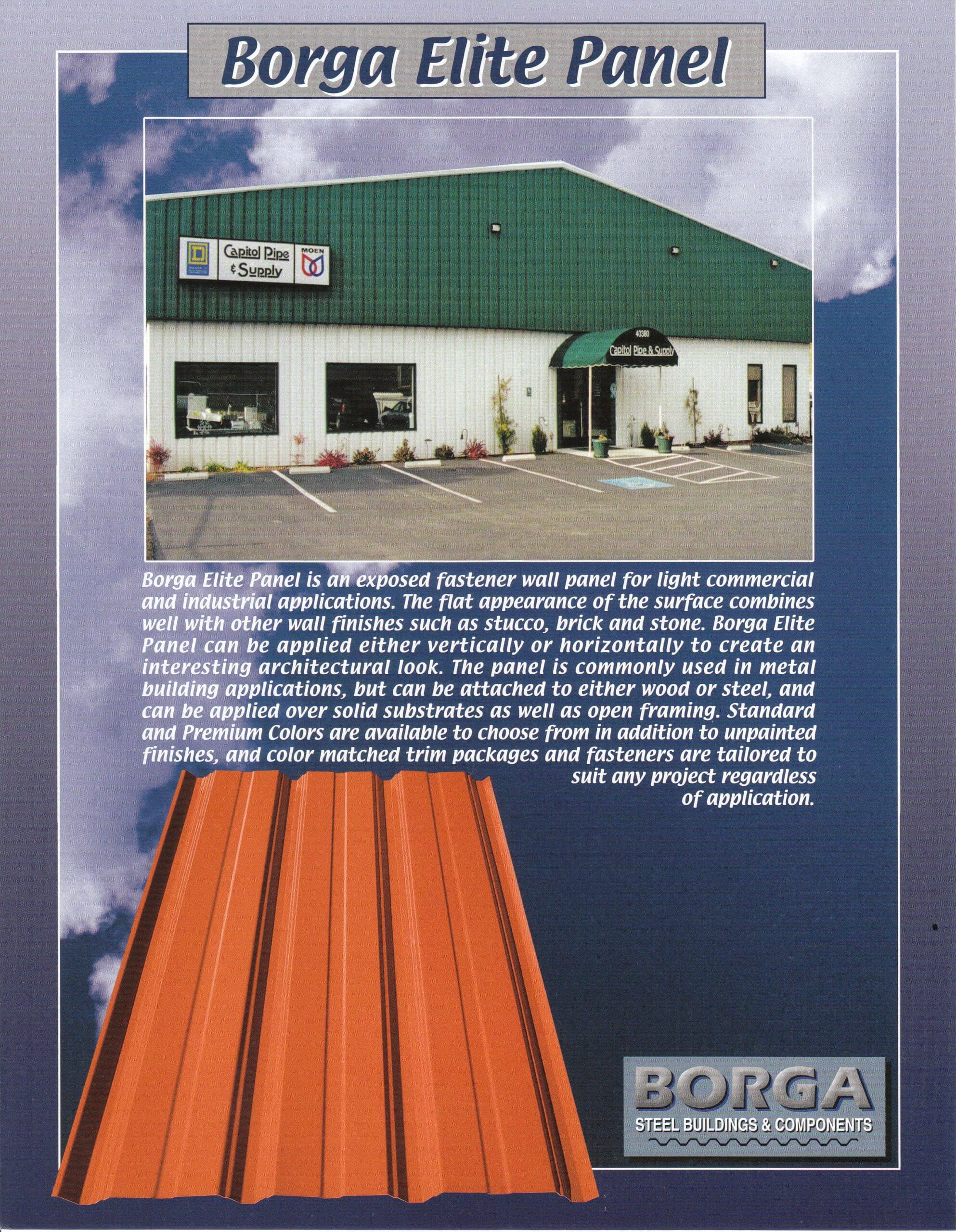 BORGA Elite Panel Flyer