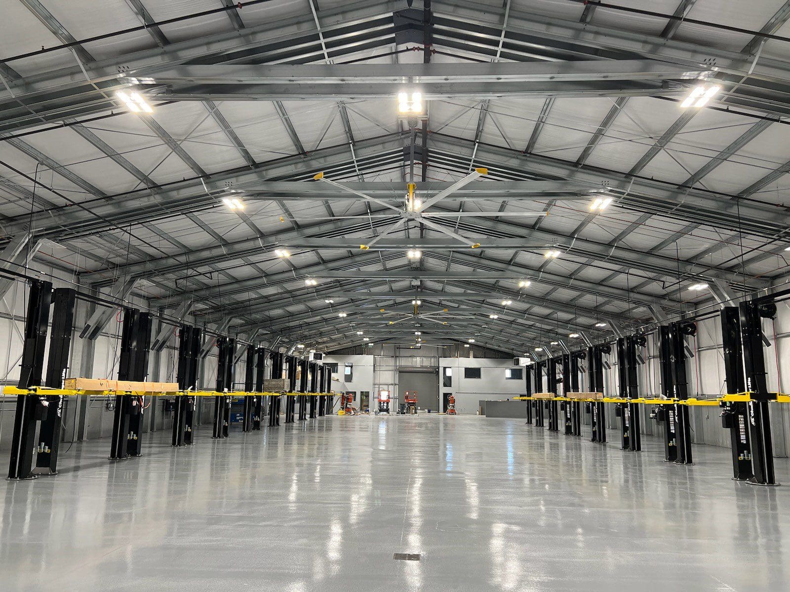 Interior Building Steel Frame